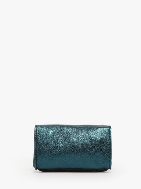 Porte-monnaie Etincelle IrisÃ©e Cuir Etrier Vert etincelle irisee EETI650 vue secondaire 2